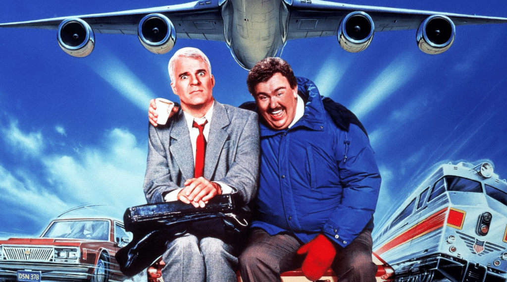 1. Planes, Trains & Automobiles (1987) Best Thanksgiving Movies